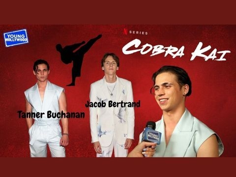 Cobra Kai's Tanner Buchanan & Jacob Bertrand Talk Season 5 & Red Carpet Looks