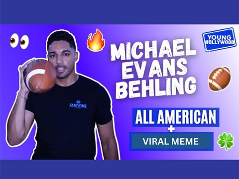 All American's Michael Evans Behling on Season 5 & Samantha Logan Memes