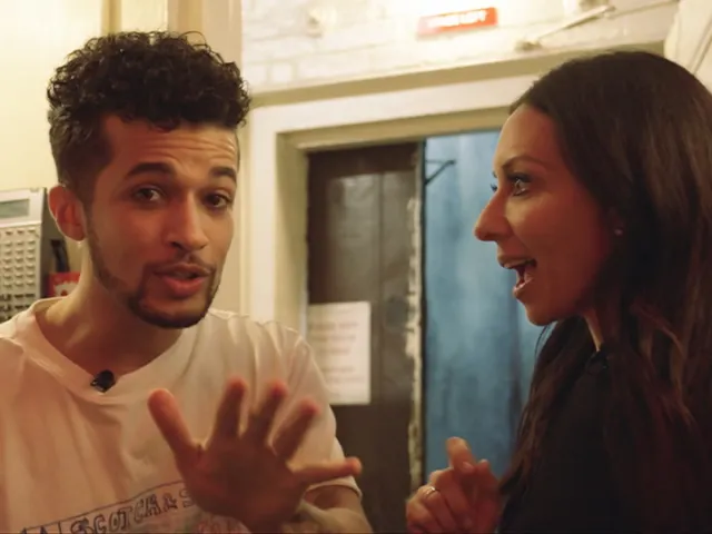 Backstage at Broadway's Moulin Rouge! The Musical with Jordan Fisher