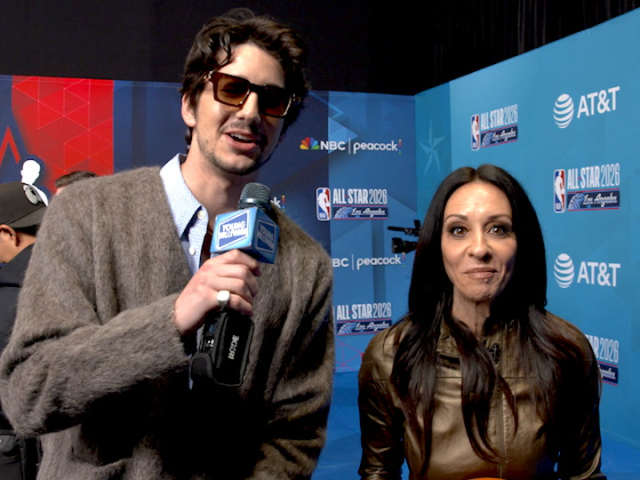 Basketball Stars & Celebs Roll Up For The NBA All-Star Game